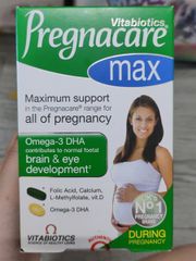 TPBVSK Pregnacare Max bổ sung vitamin, khoáng chât cho phụ nữ mang thai