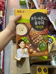 Bột ngũ cốc óc chó, hạnh nhân, ý dĩ không đường (18g x 40)
