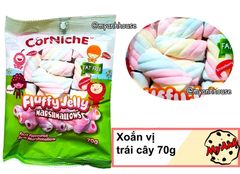Kẹo mềm Fluffy Jelly MARSHMALLOWS (70g)