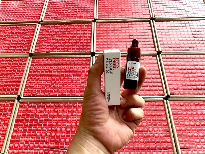 Tinh Chất Tẩy Da Chết Hóa Học So Natural Red Peel Tingle Serum 11ML