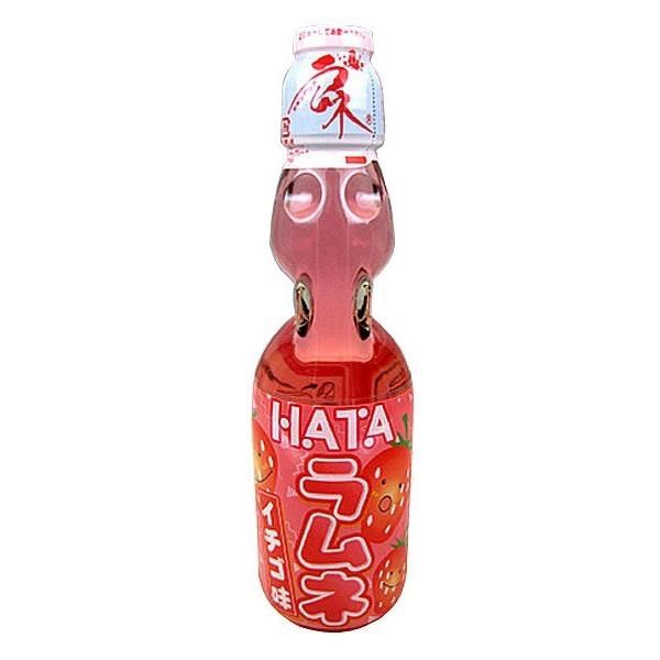 Chai nước soda Hương dâu ramune 200ml