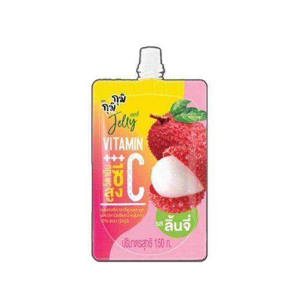 Nước thạch Jelly GUMI GUMI Vitamin C vị vải (135g)