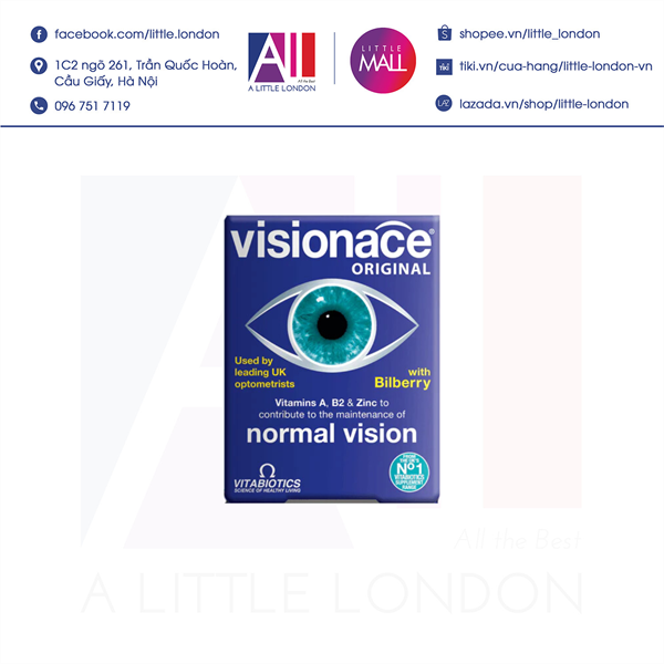 Viên bổ mắt visionace 30V
