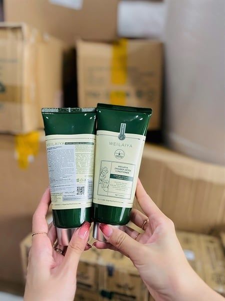 Dầu xả gừng xanh Weilaiya luxury 200ml