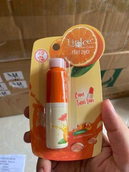 Son dưỡng Lipice cam tươi tắn (4g)