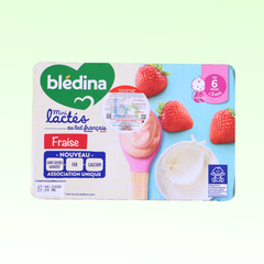 Sữa Chua Blédina Mini Lactés Vị Fraise (330g)