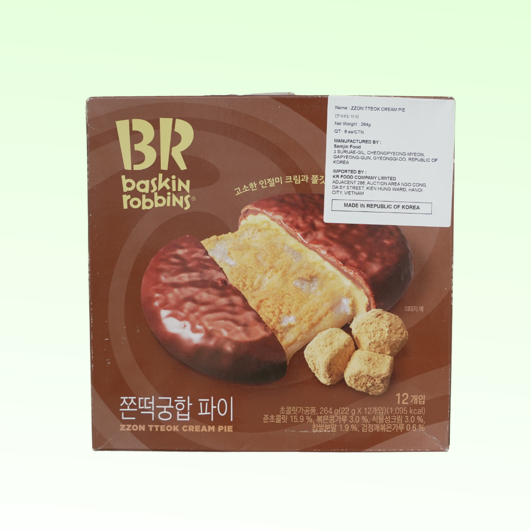 Bánh ZZON TTEOK CREAM PIE (264g)