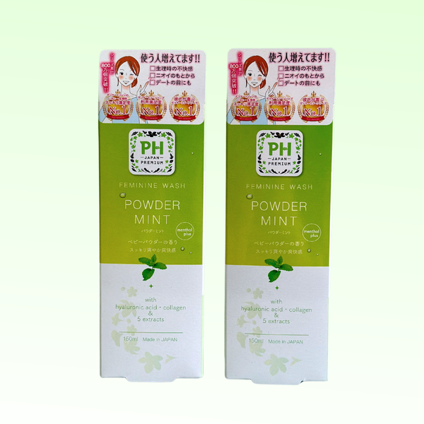 Dung Dịch Vệ Sinh Phụ Nữ PH Bạc Hà Nhật (150ml)