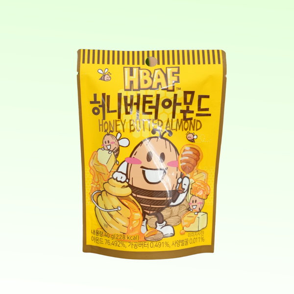 Hạt hạnh nhân tẩm bơ mật ong HBAF (40g)