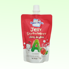 Nước thạch JELLY MOGU MOGU vị dâu với thạch dừa (150g)
