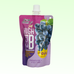 Nước thạch Jelly GUMI GUMI Vitamin B vị nho (135g)