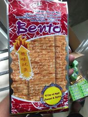 Mực BENTO vị cay ngọt - đỏ (18g)