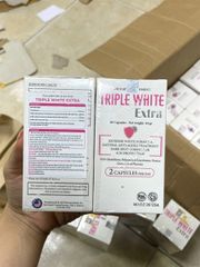TRIPLE WHITE Viên uống chống nắng bản EXTRA màu hồng