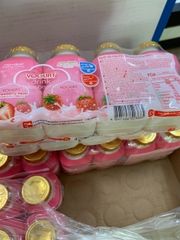 Sữa chua uống lợi khuẩn vị dâu (4cx100ml)