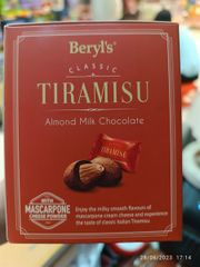 Socola Tiramisu Almond Milk đỏ (100g)