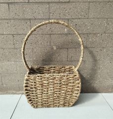 Giỏ Trái Cây Đan Cói Bầu