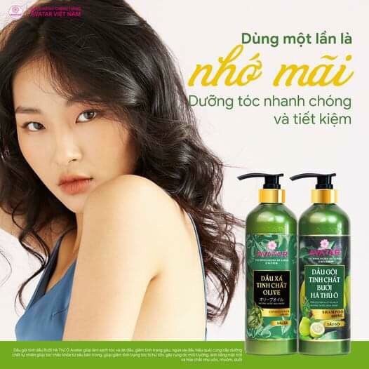 Dầu xả Avatar tinh chất Bưởi Hà Thủ Ô 800ml