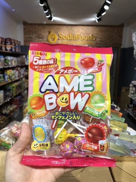 Kẹo Mút RIBON Ame Bow (110g)