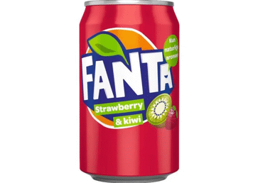 Nước ngọt FANTA vị dâu, kiwi (330ml)