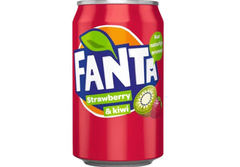 Nước ngọt FANTA vị dâu, kiwi (330ml)