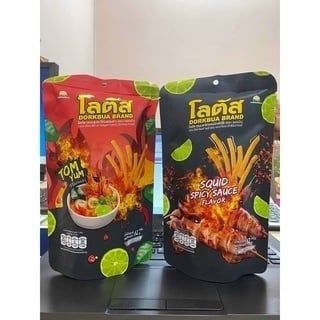 Bánh que DORKBUA BRAND vị squid spicy sauce (62g)