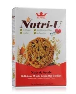 Bánh ăn kiêng Nutri-U nuts & seeds (160g)
