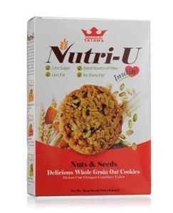 Bánh ăn kiêng Nutri-U nuts & seeds (160g)