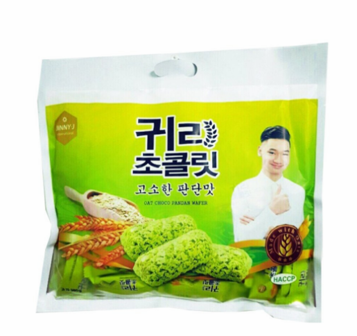 Bánh yến mạch RUBY & BEN oat pandan wafer (370g)