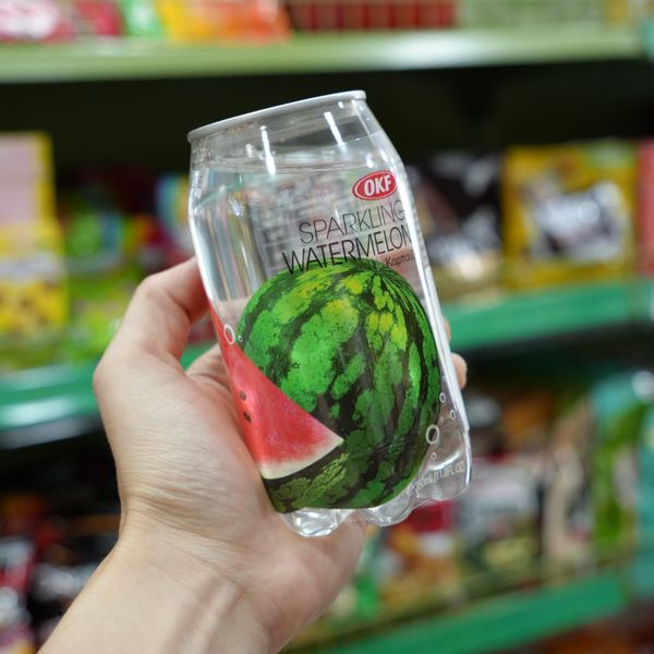 Nước Sparkling OKF vị dưa hấu 350ml