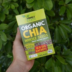 Hạt chia hữu cơ Perfect Earth (144g)