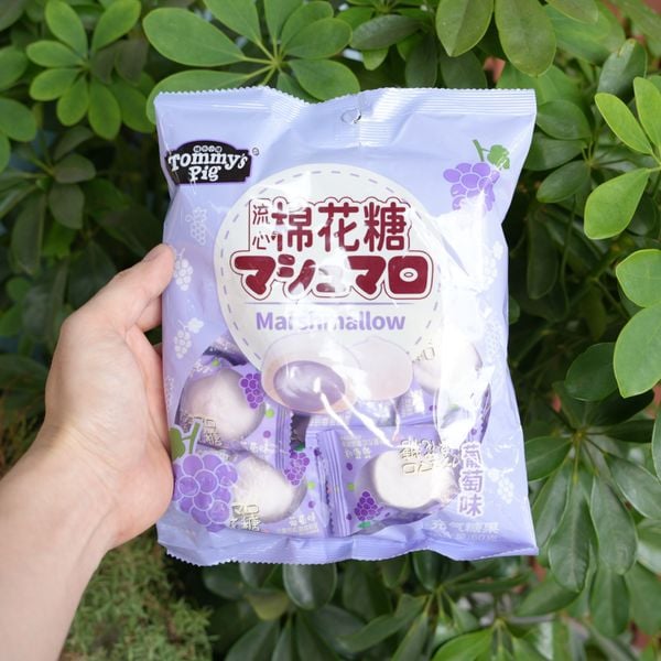 Kẹo Xốp Tommy's Pig vị nho (60g)