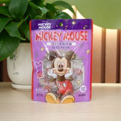Kẹo dẻo 3D Mickey Mouse vị vải - việt quất (70g)