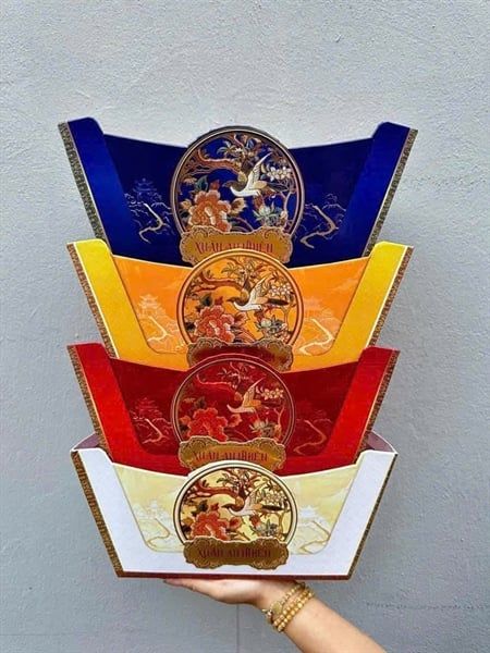 Giỏ quà Tết “ Xuân An Nhiên “ + Phụ Kiện Gói Quà