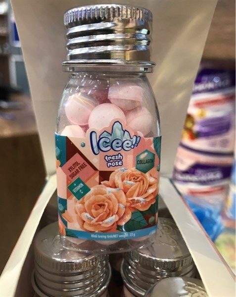 Kẹo ICEE!! vị hoa hồng tươi (23g)