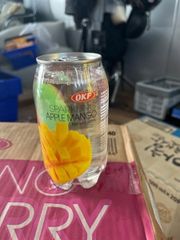 Nước Sparkling OKF vị xoài 350ml