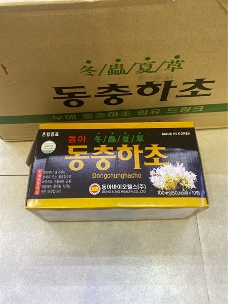 Nước đông trùng hạ thảo HQ (10x100ml)