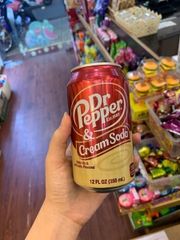 Nước ngọt Dr.Pepper & Cream Soda (355ml)
