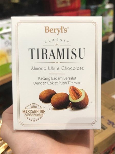 Socola Tiramisu almond white (100g)