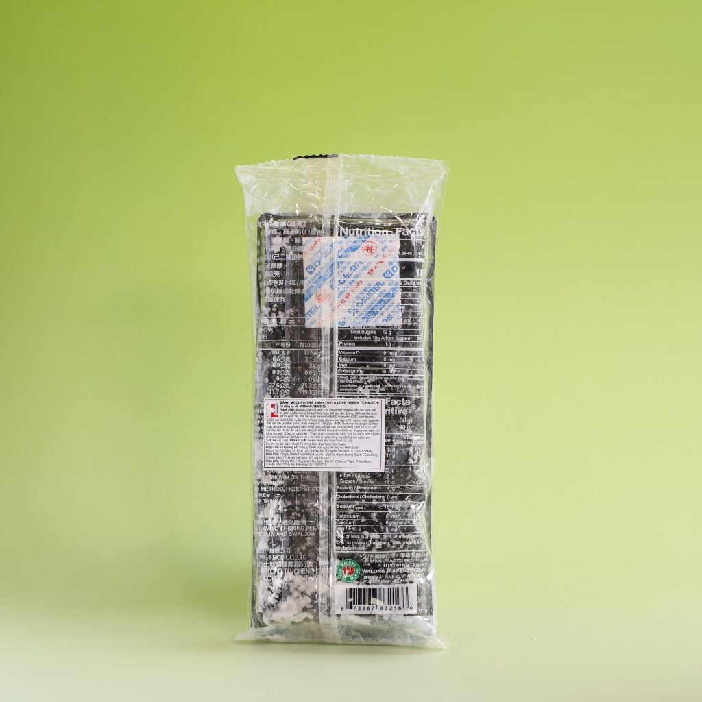 Bánh Mochi Vị Trà Xanh (180g)