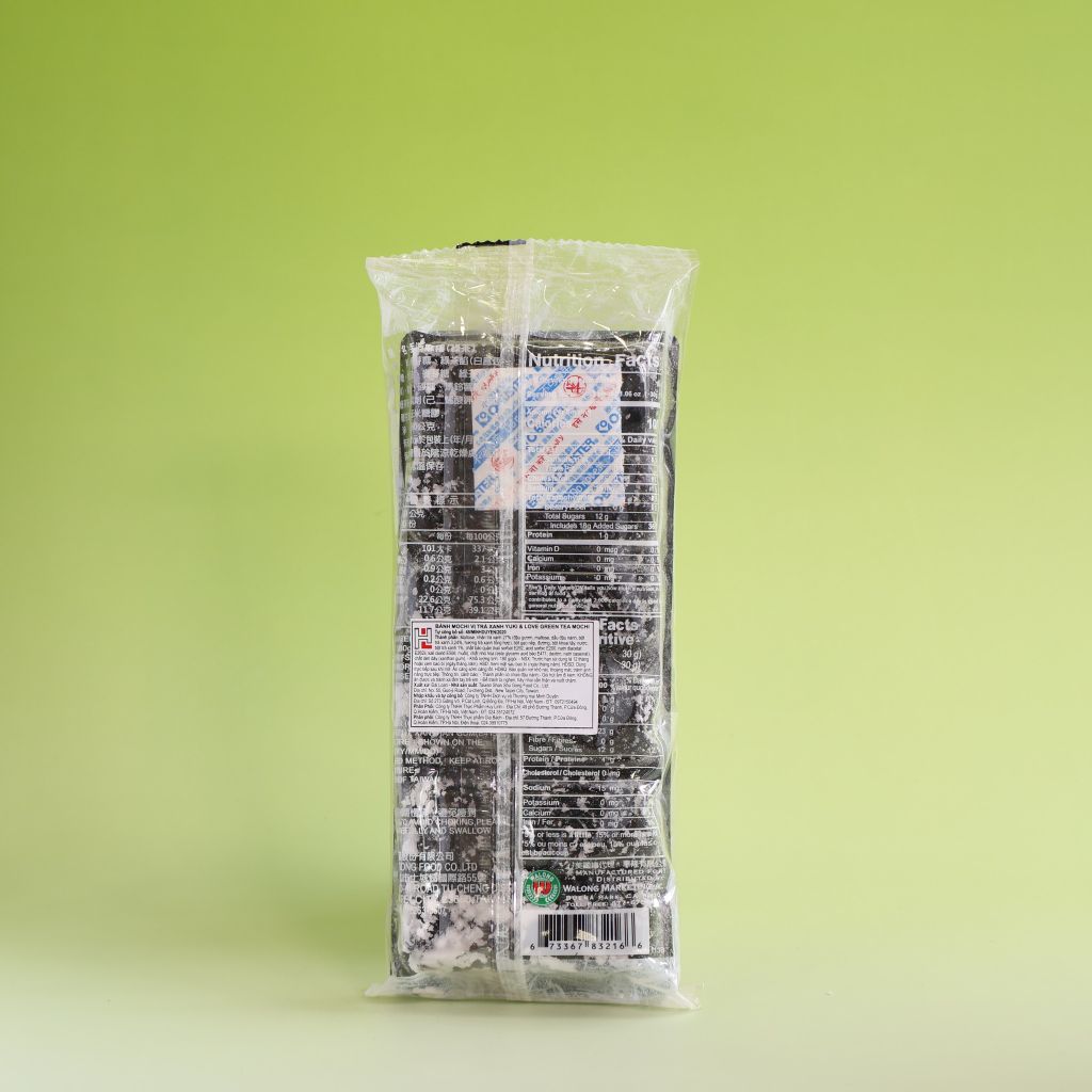 Bánh Mochi YUKI&LOVE Vị Trà Xanh (180g)