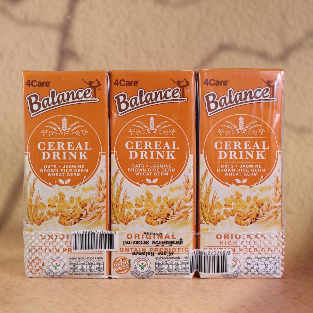 Sữa Hạt Ngũ Cốc Truyền Thống 4Care Balance (3x180ml)