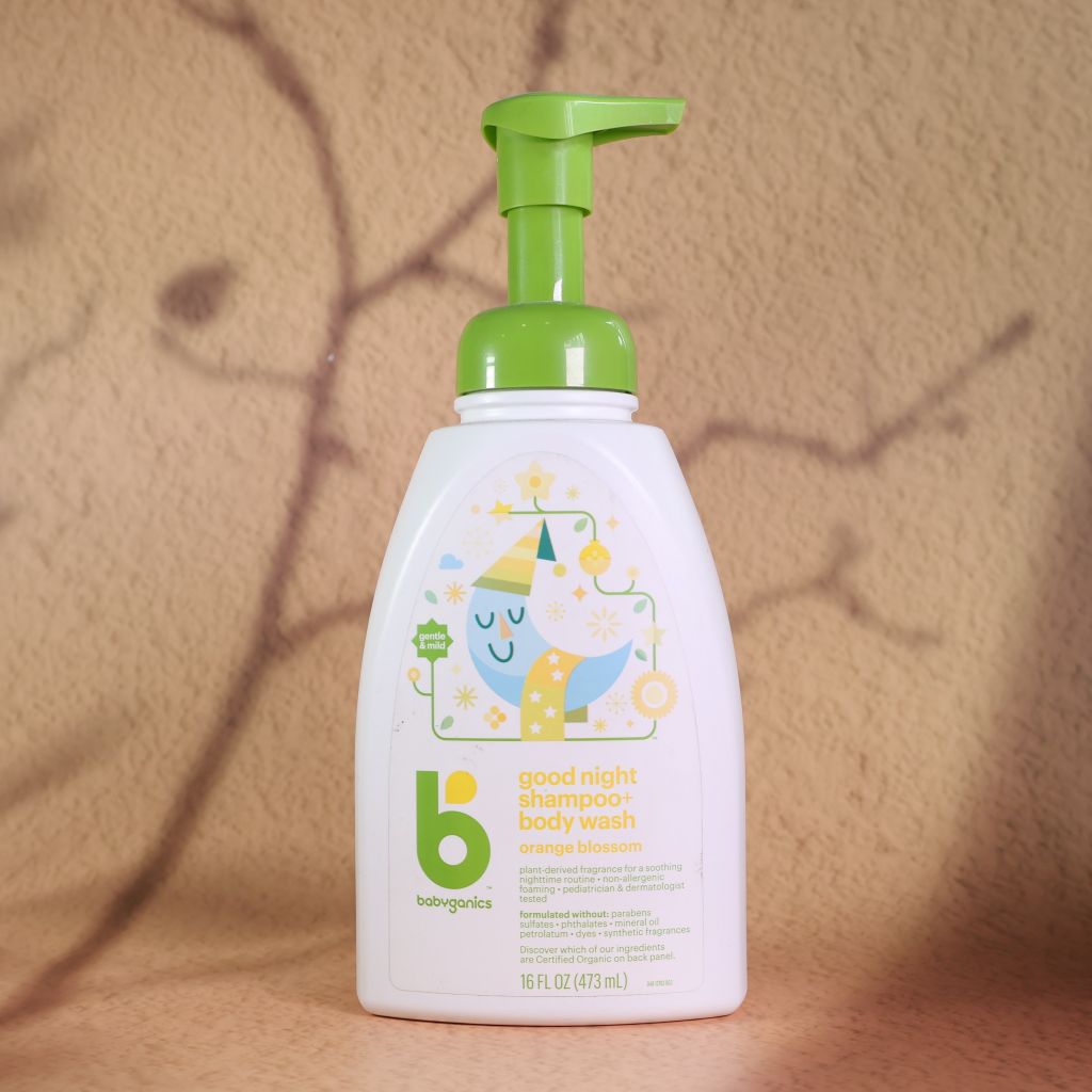 Sữa Tắm Gội Toàn Thân Em Bé BabyGanics Orange Blossom (473ml)