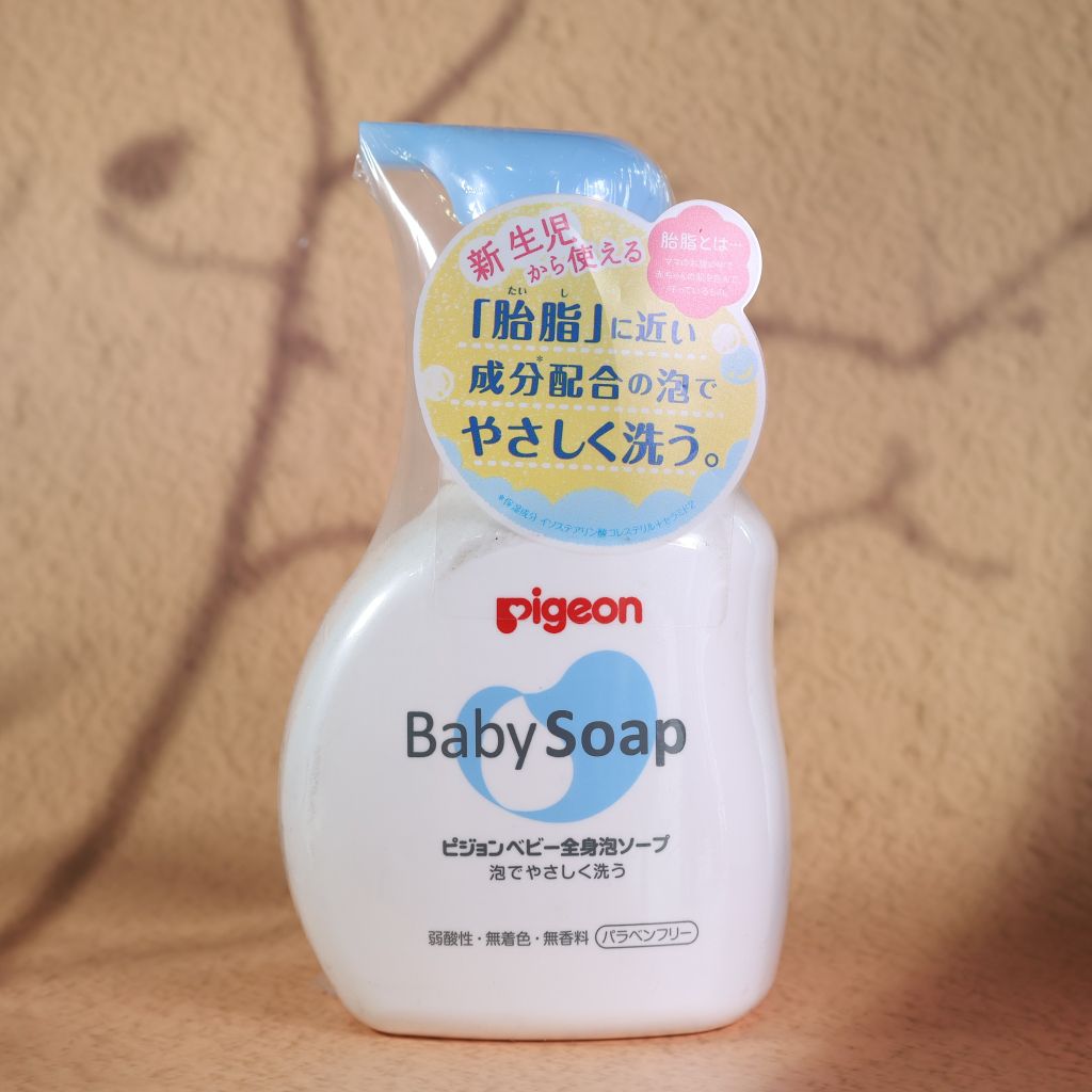Sữa Tắm Pigeon Baby Soap Xanh (500ml)