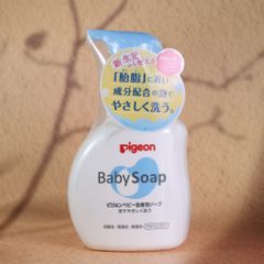Sữa Tắm Pigeon Baby Soap Xanh (500ml)