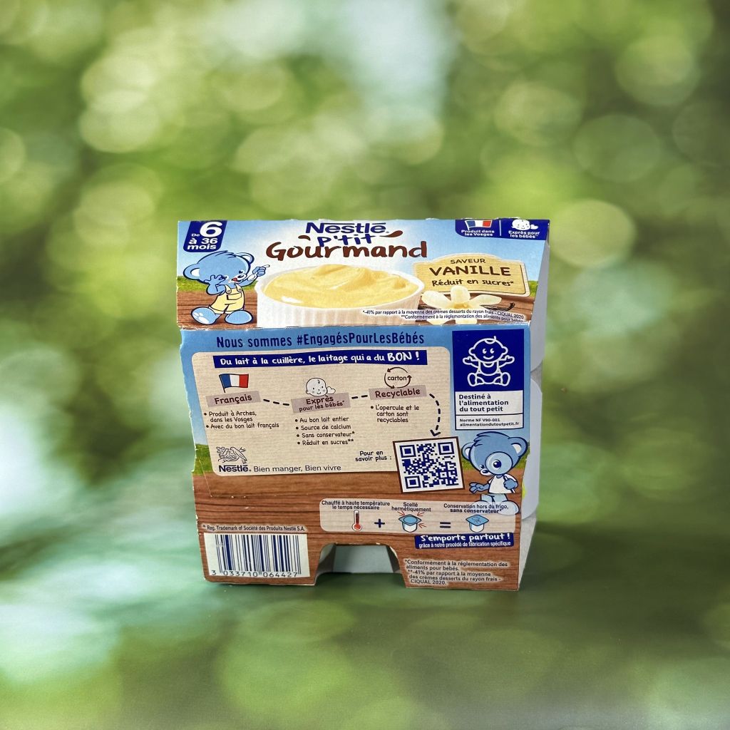 Váng Sữa NESTLE P'tit Vị Vanille (400g)