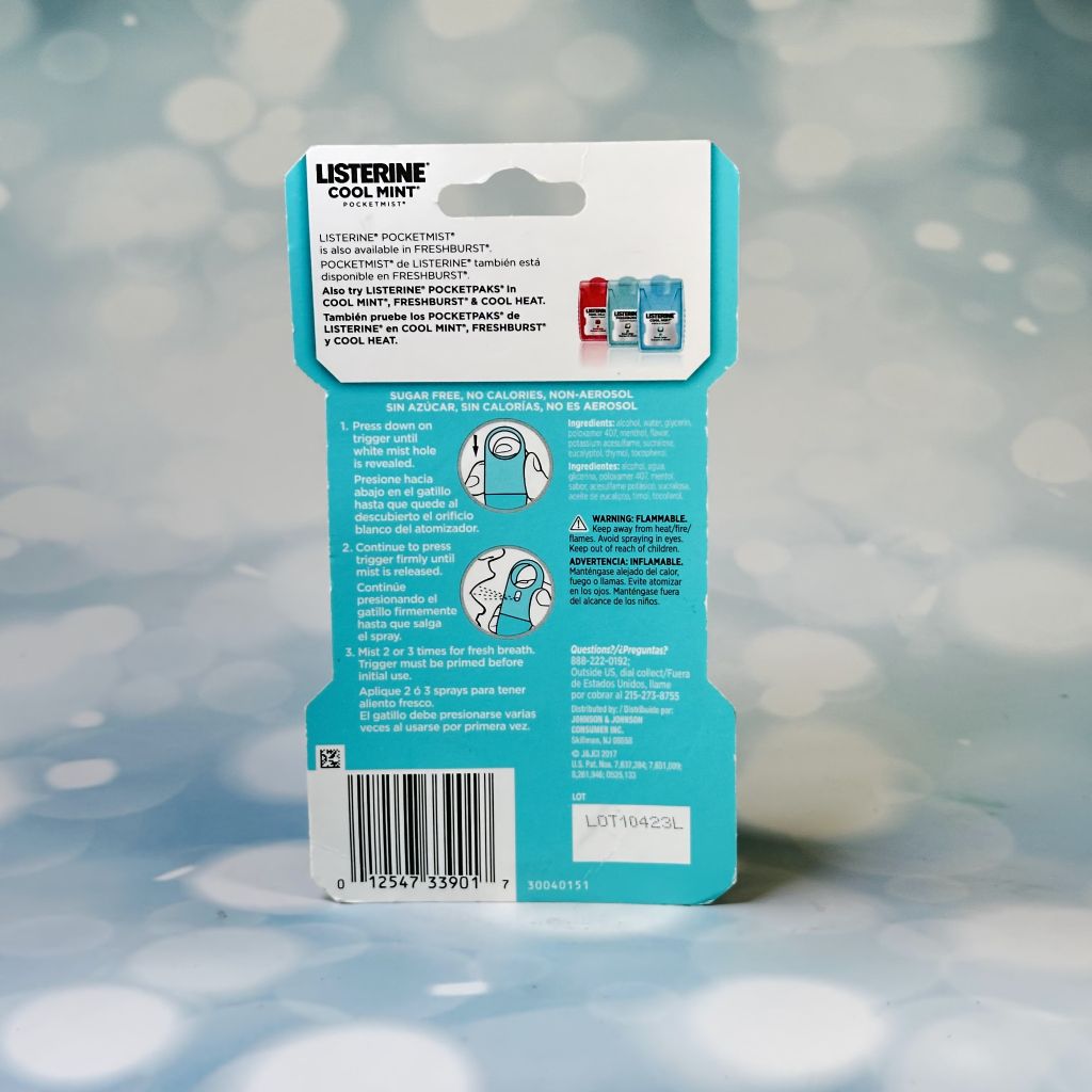 Xịt Thơm Miệng Listerine Cool Mint (7.7ml)