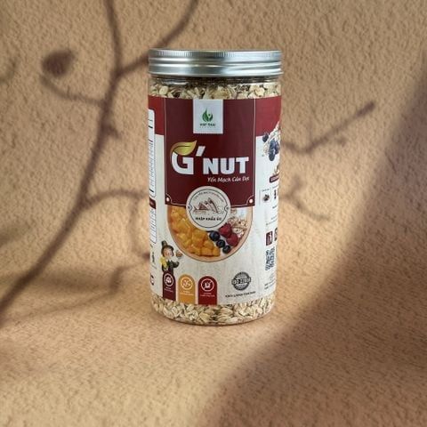 Yến Mạch Cán Dẹt G'NUT (500g)