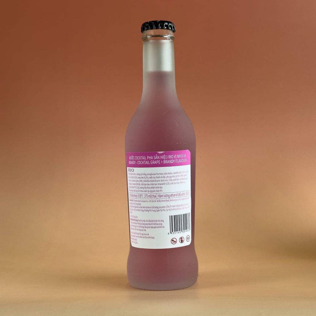 Rio Cocktail Vị Nho 4.5% (275ml)