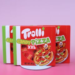 Kẹo Dẻo Trolli Gummi Pizza XXL (45g)