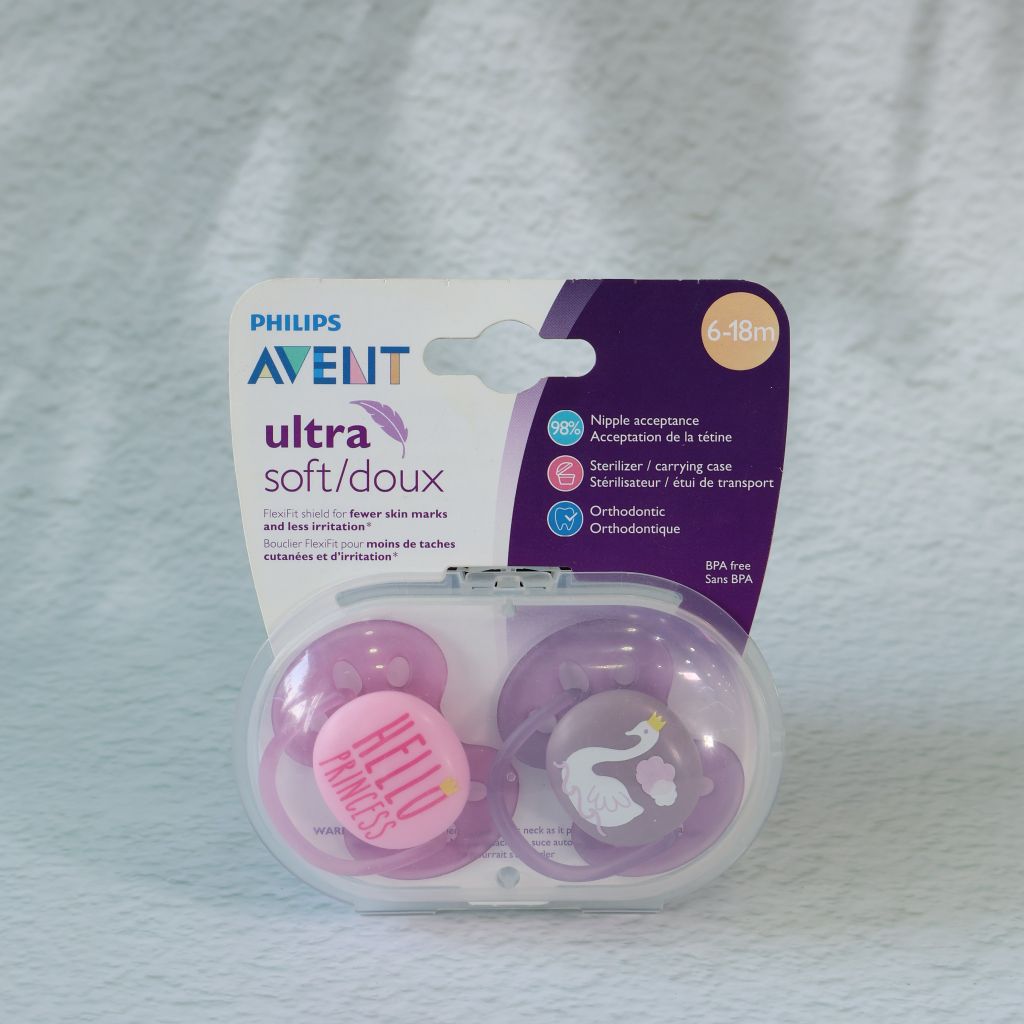 Ty Ngậm Chỉnh Nha Ultra Soft Philips AVENT (6–18 Tháng)